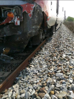 快訊》自強號於社頭=員林間撞推高機出軌 上下行列車皆延誤