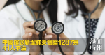 中國確診新型肺炎個案1287宗　41人不治