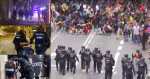 【獨派領袖判囚】加泰街頭抗議持續　120 人被捕 400 傷　巴塞隆拿 50 萬人遊行