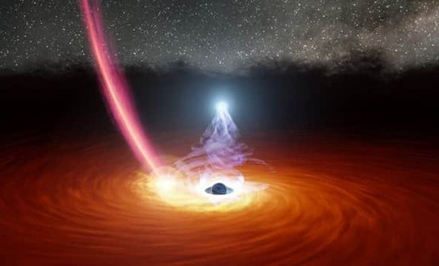 Black holes emit radiation over time.