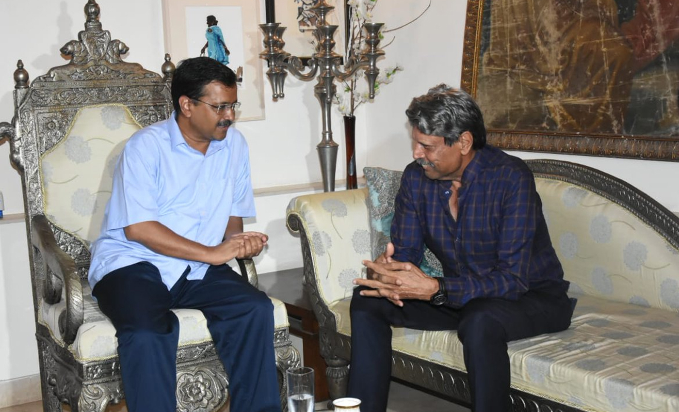 Former Indian cricketer Kapil Dev is joining the Aam Aadmi Party.