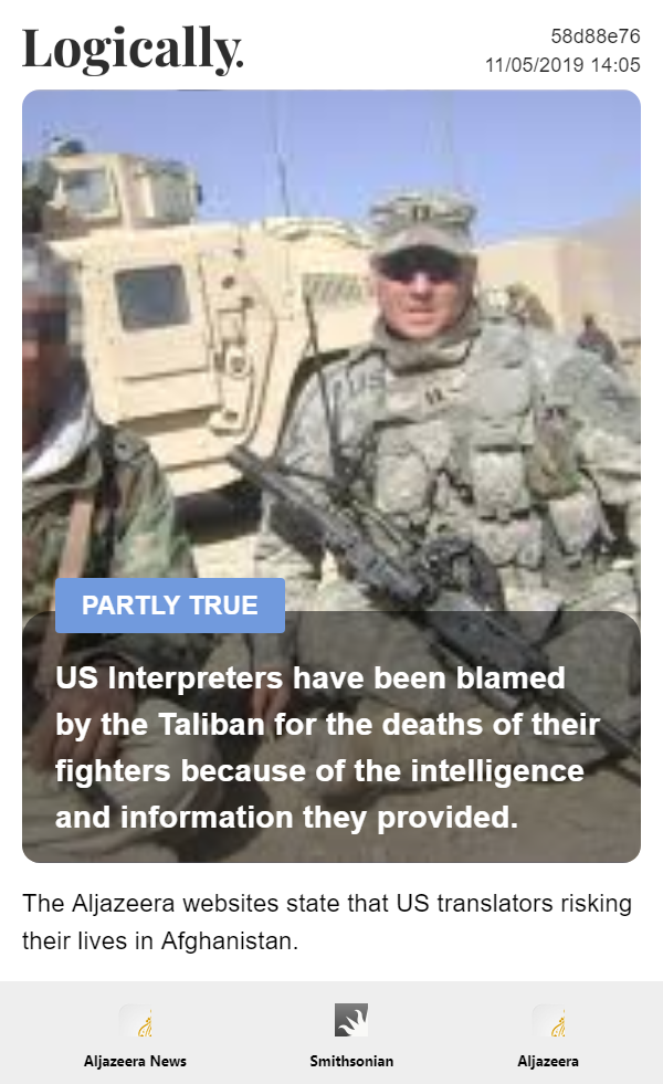 Interpreters have been blamed by the Taliban for the deaths of their fighters because of the intelligence and ­information they provided.