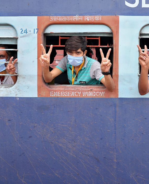 Gujarat has sent a maximum of 215 out of 468 Shramik Special trains.