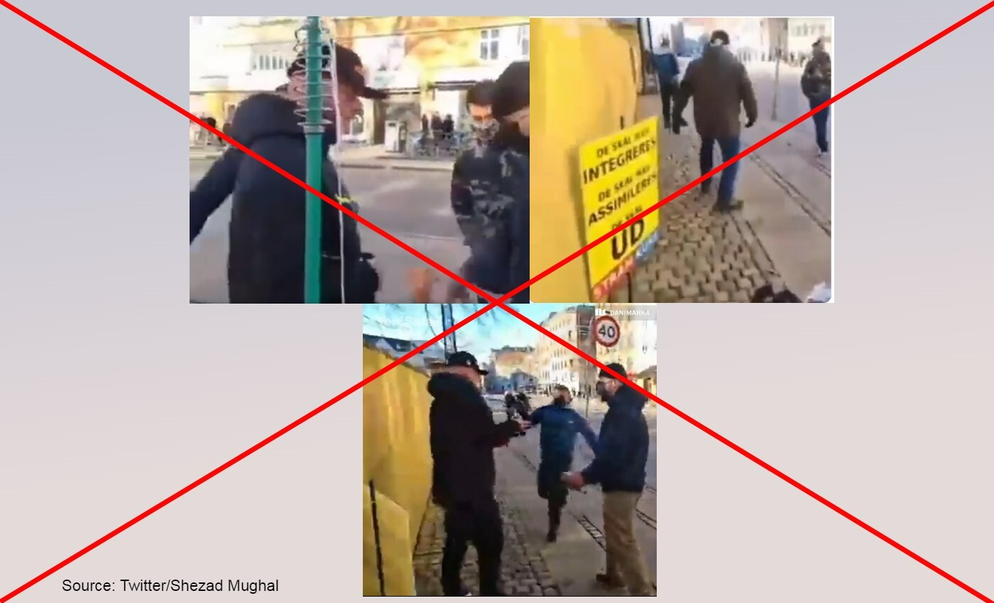 This video shows far-right leader Rasmus Paludan burning a copy of the Holy Quran in Sweden.