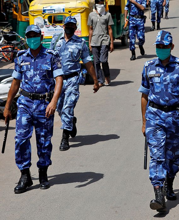 There will be complete lockdown by the military in Mumbai and Ahmedabad to avoid further spread of COVID-19.