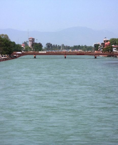 Ganga river water becomes fit for drinking in Haridwar and Rishikesh during the coronavirus lockdown in India.