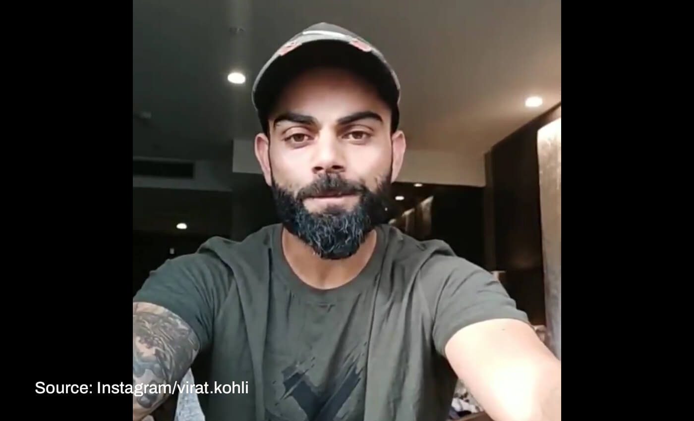 Virat Kohli thanked his fans in an emotional speech after hitting a century in the 2022 Asia Cup.