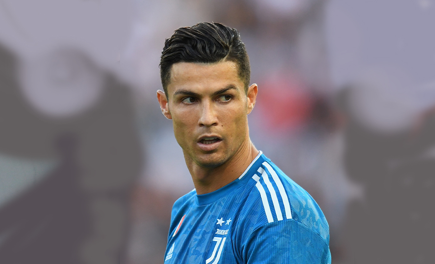 Cristiano Ronaldo was featured in the Manchester City team's shirt by FIFA creators EA Sports.