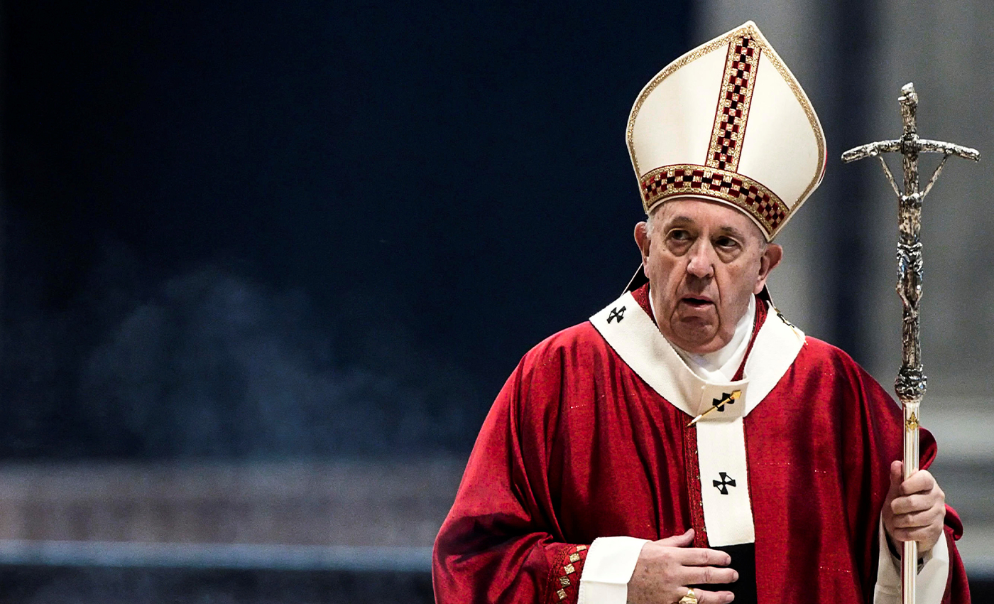 59 percent of Pope Francis's followers on Twitter are fake.