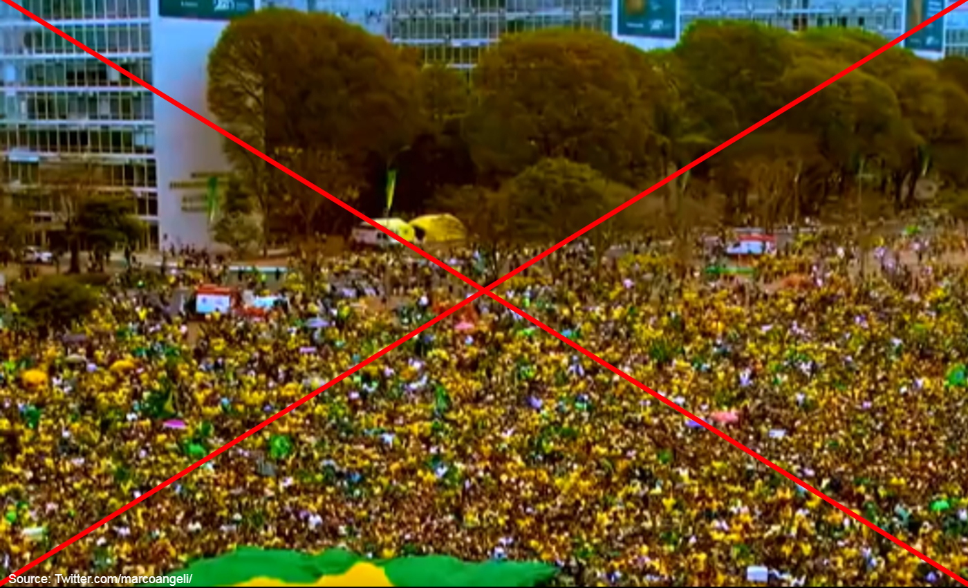 Video shows unseen footage of protests against "election fraud" in Brazil.