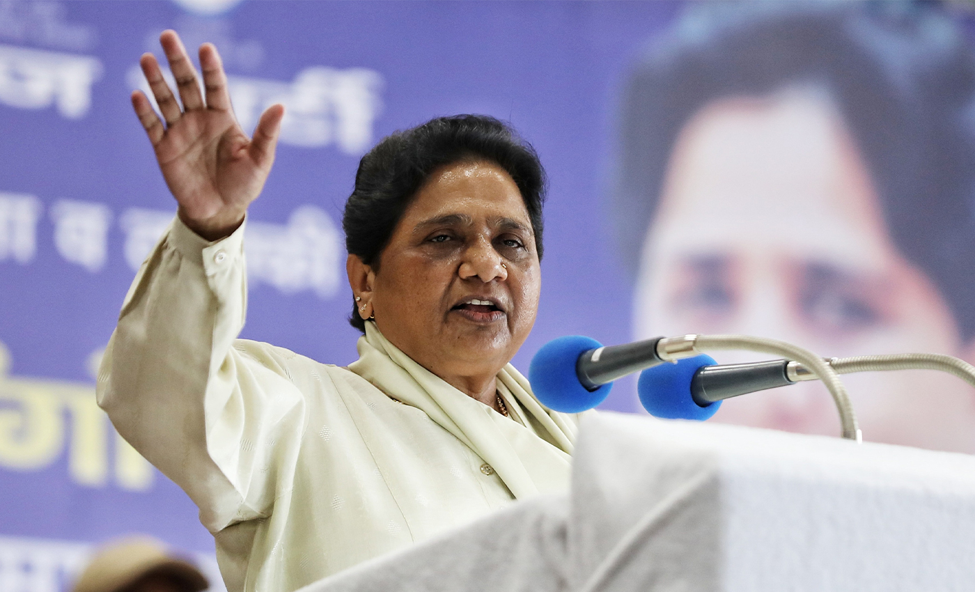 BSP leader Mayawati claims that her party would support the BJP in the 2022 Uttar Pradesh assembly elections if necessary.