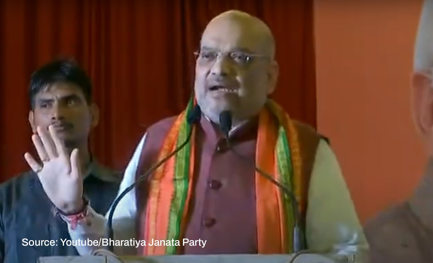 Amit Shah criticized the BJP government over farmer suicides and lack of basic facilities for the poor.
