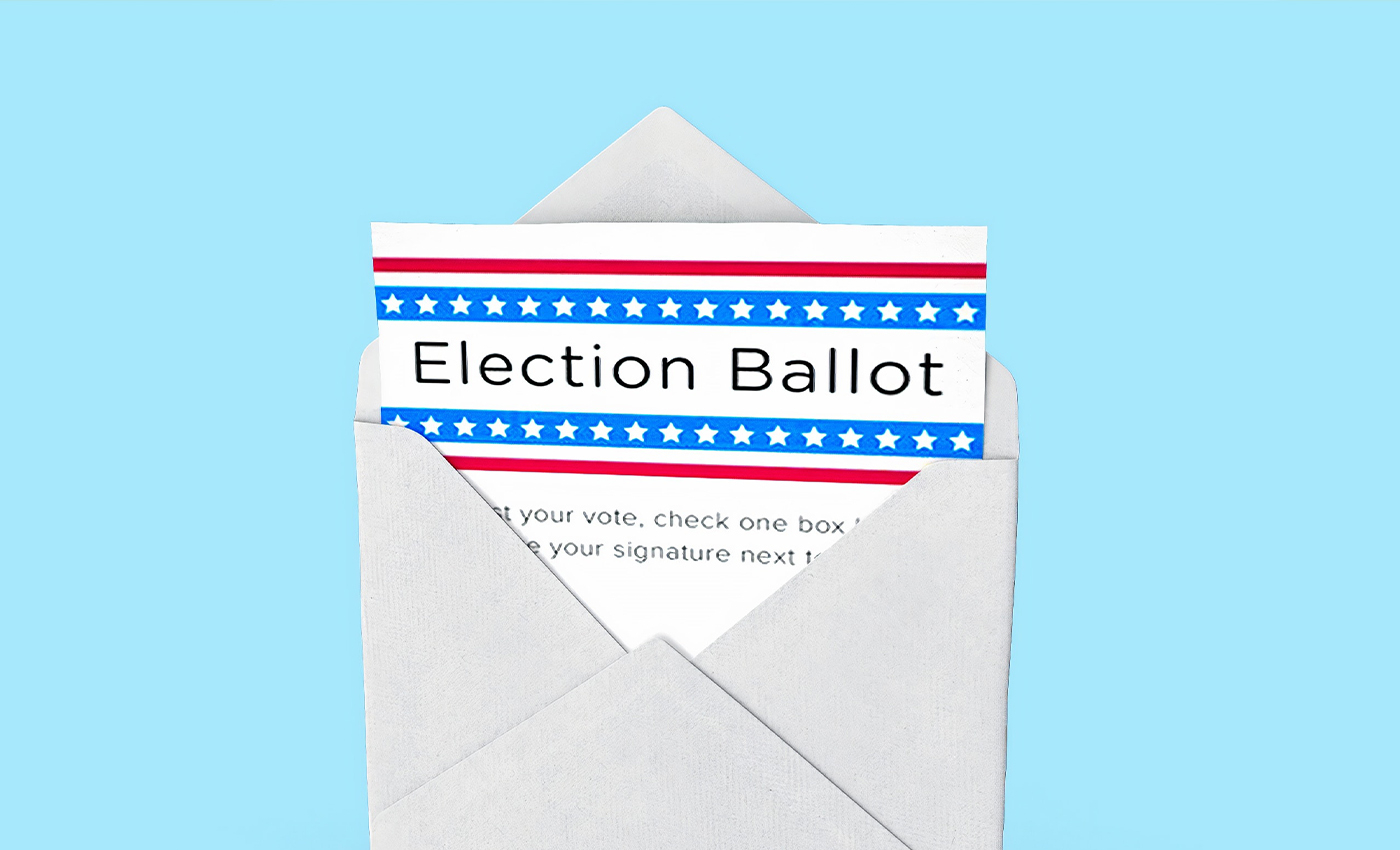 Voting by mail is legal and safe.