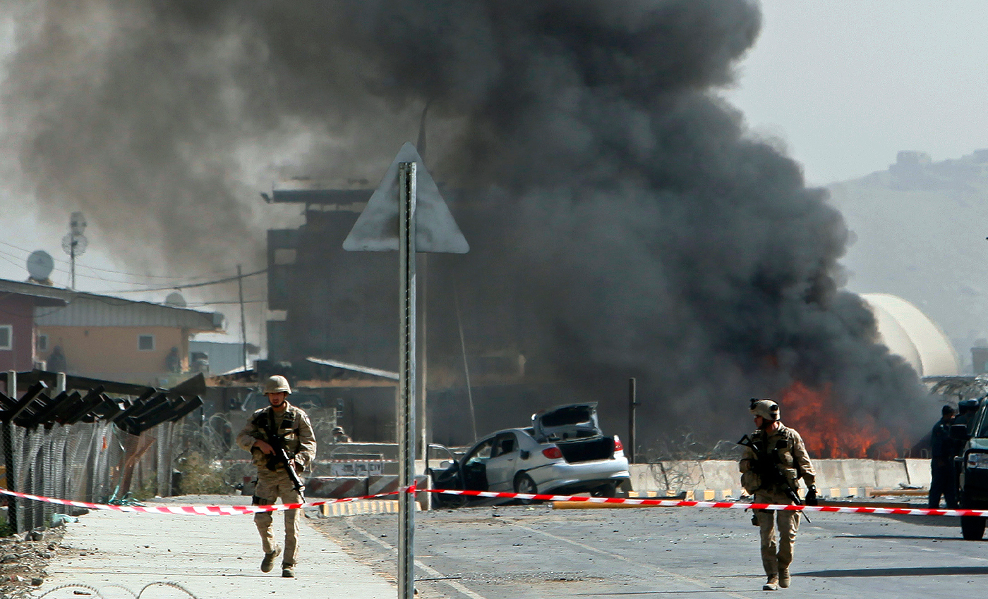 The Taliban was involved in the twin explosions in Kabul on August 26.