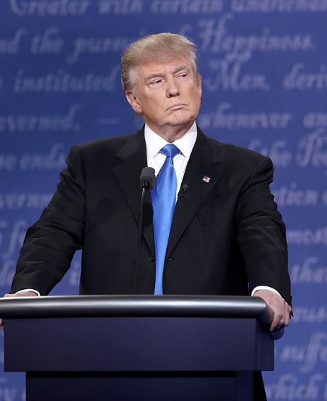 US President Donald Trump is impeached.