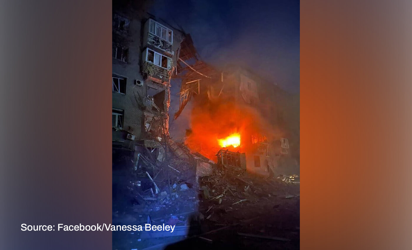 NATO combatants and 500 Polish soldiers died in the Russian missile strike at a building in Zaporizhzhya on October 8.