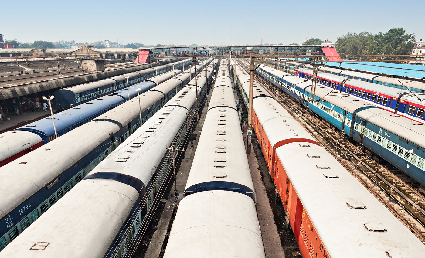 The Indian Railway Ministry tested a new technology named Kavach to stop rear-end collisions of trains.