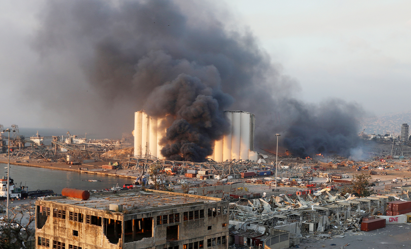 A cargo of 2750 tons of deadly Ammonium Nitrate stored in the warehouse has caused the Beirut explosion.