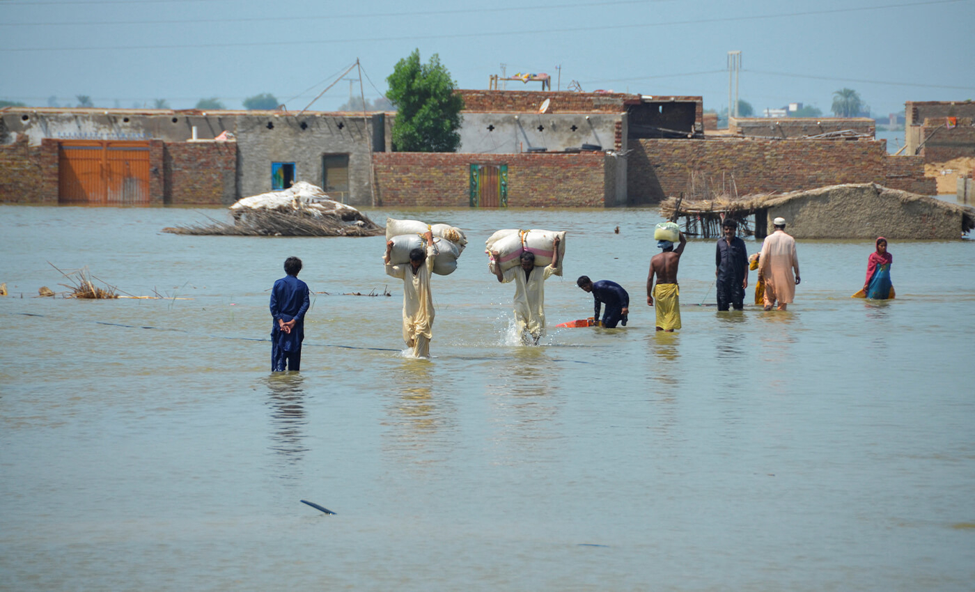 India released a tremendous amount of water into Ravi, intentionally causing floods in Pakistan.