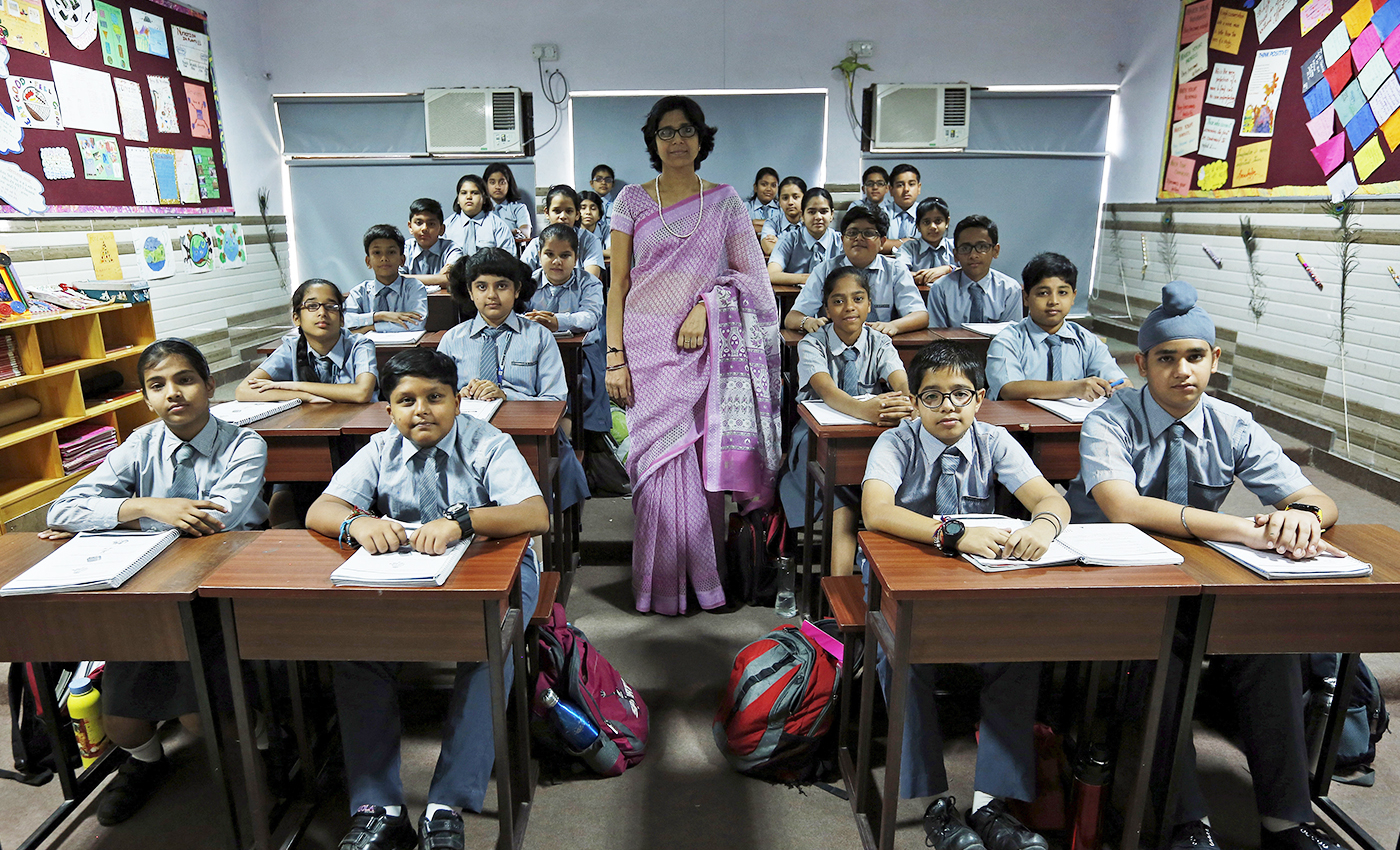 A new education system has been announced in India.