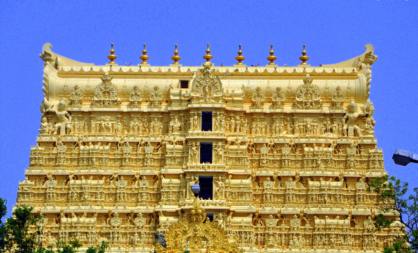 A flying saucer-like object has been found in one of the vaults at the Padmanabhaswamy temple in Kerala.