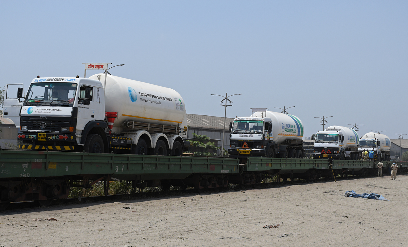 Pakistan has sent oxygen tankers to India as part of the COVID-19 aid package.