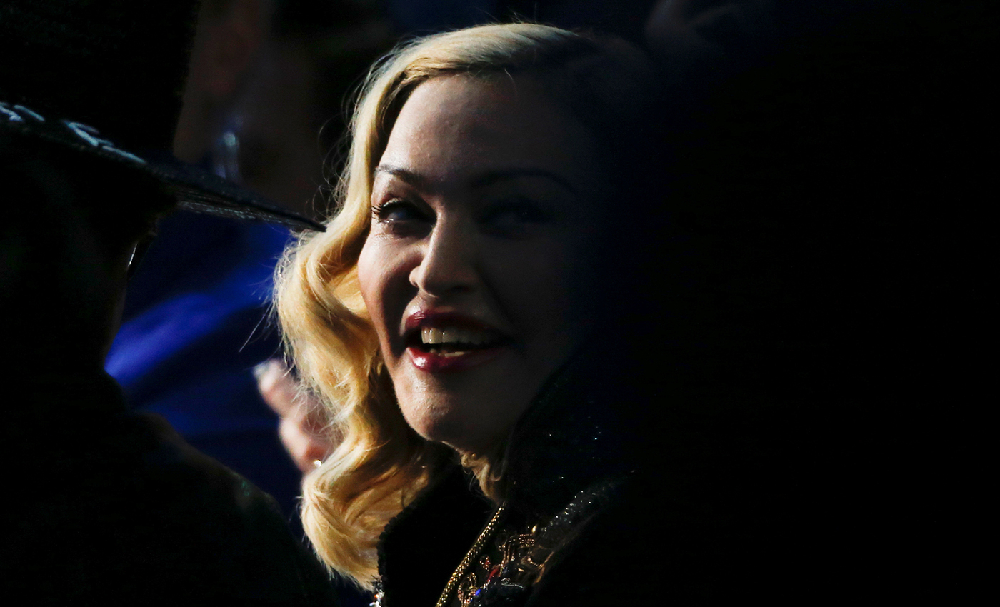 Madonna's Instagram account flagged for spreading misinformation.