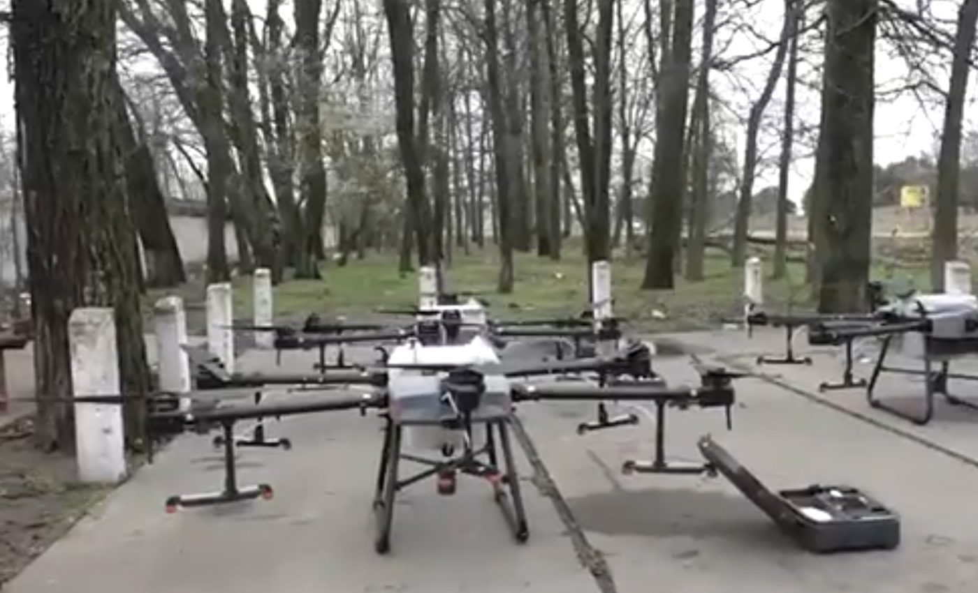 Russia has seized drones carrying chemical agents that cause COVID-19 and other diseases in Ukraine.