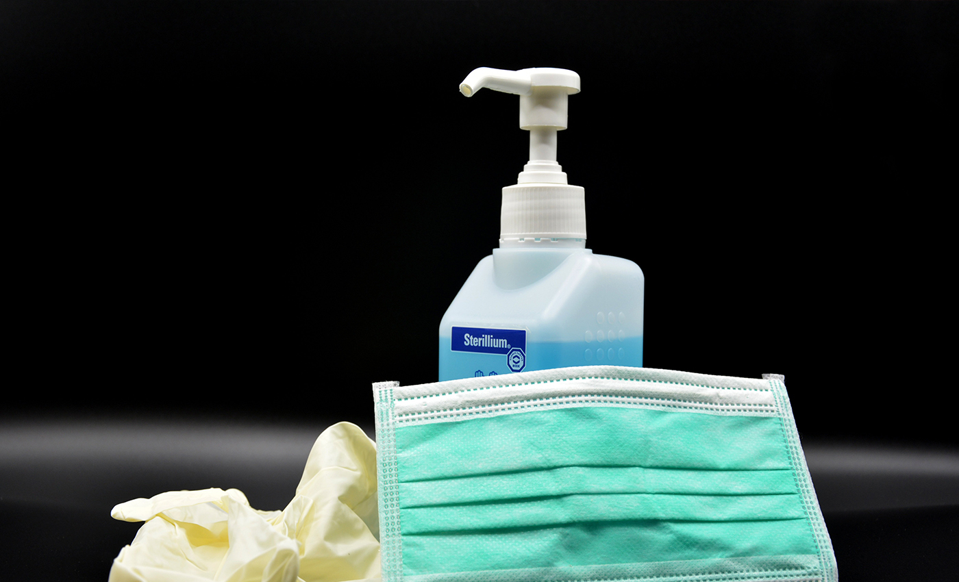 Wearing a mask, social distancing, and washing hands regularly combat the spread of COVID-19.