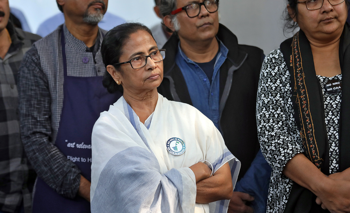 BJP has filed a complaint with Election Commission against Mamata Banerjee over a false declaration.