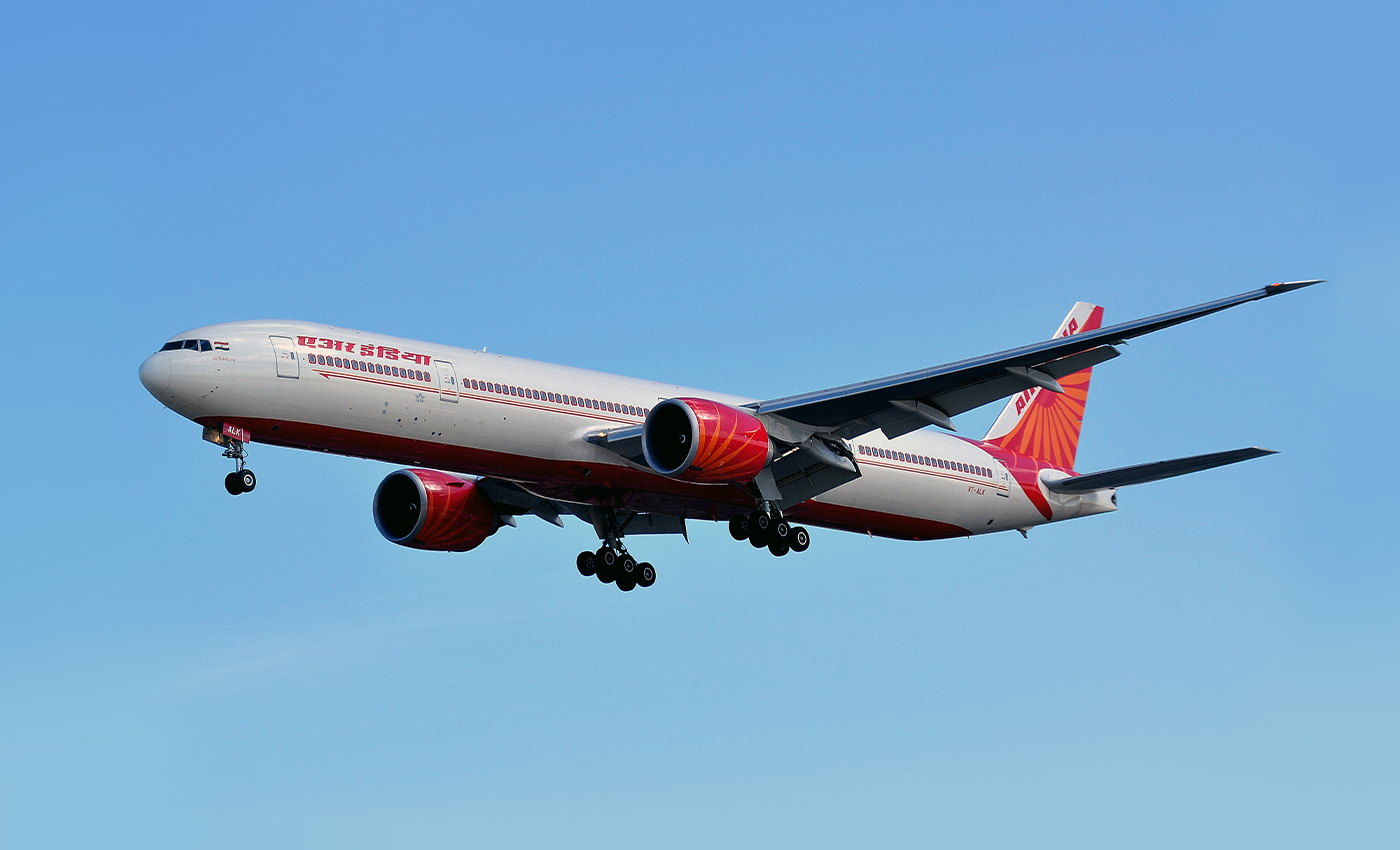 Air India offers a 50 percent discount on flight tickets for senior citizens.