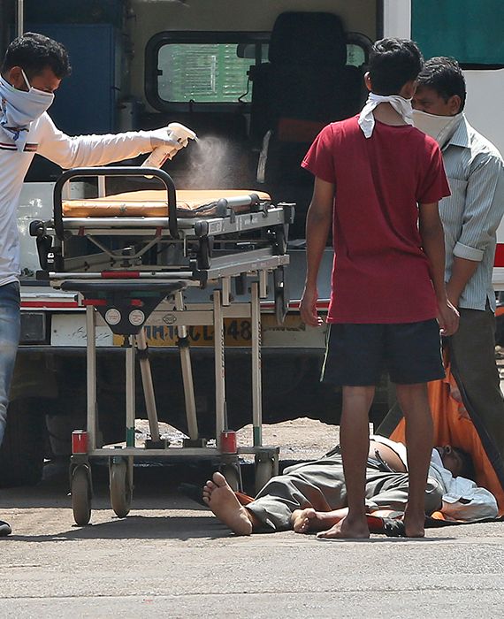 In Uttar Pradesh, nearly 2,300 people have so far tested positive for coronavirus and at least 42 have died.