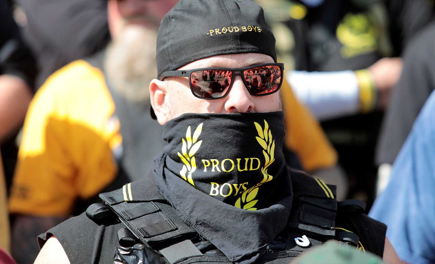 Proud Boys are not white supremacists.