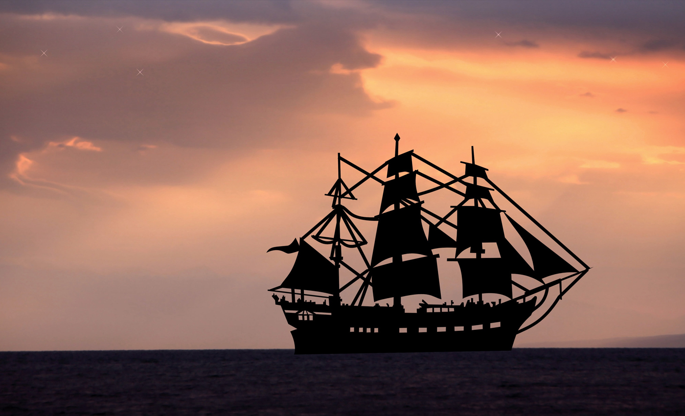 If one commits any crime at sea, they are considered a pirate.