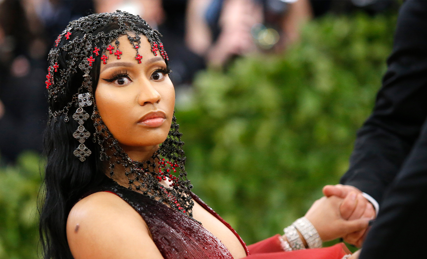 Trinidadian rapper Nicki Minaj skipped the Met Gala over its vaccine requirement.
