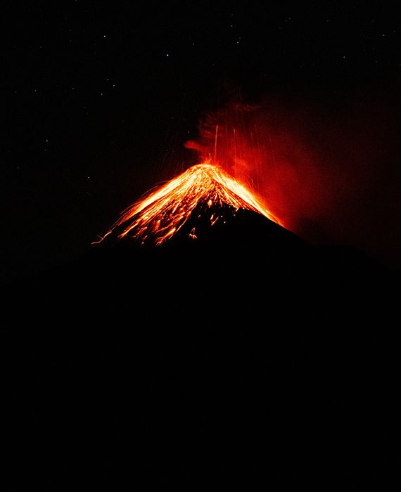Nearly 90% of the volcanic activity on planet earth happens in the ocean.