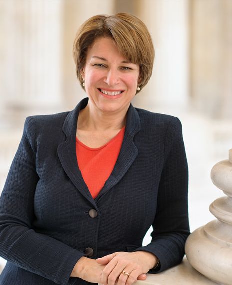 Amy Klobuchar said that she has won Michele Bachmann's congressional district every single time.