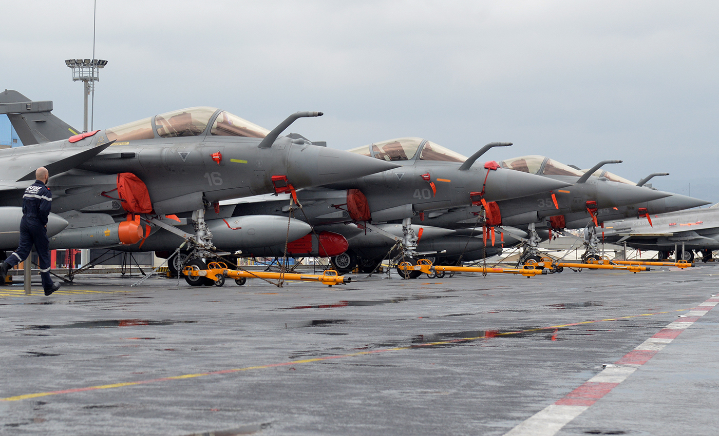 The five Rafale fighter jets arrived in India.