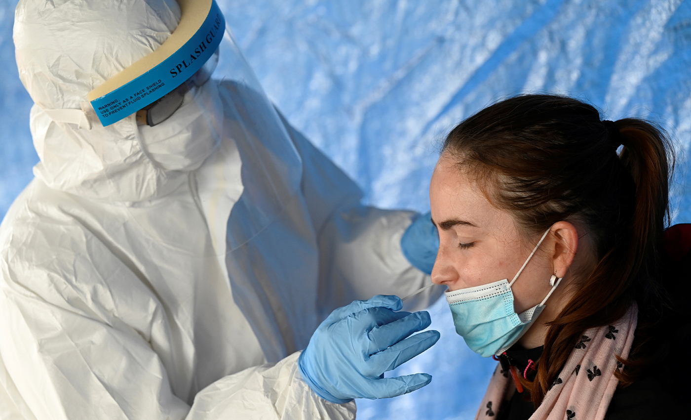 California becomes the first state in the U.S. to record 3 million COVID-19 cases.