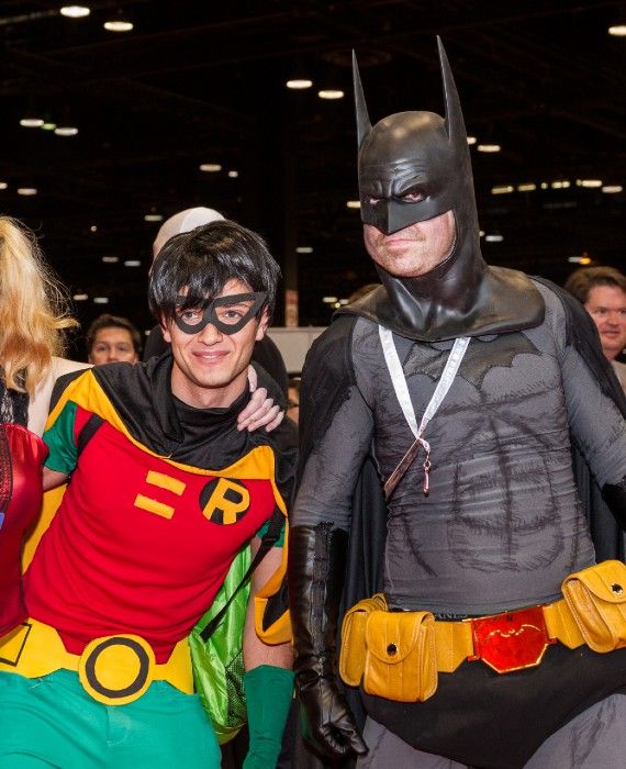 It is illegal to dress up as Batman and Robin in Australia.
