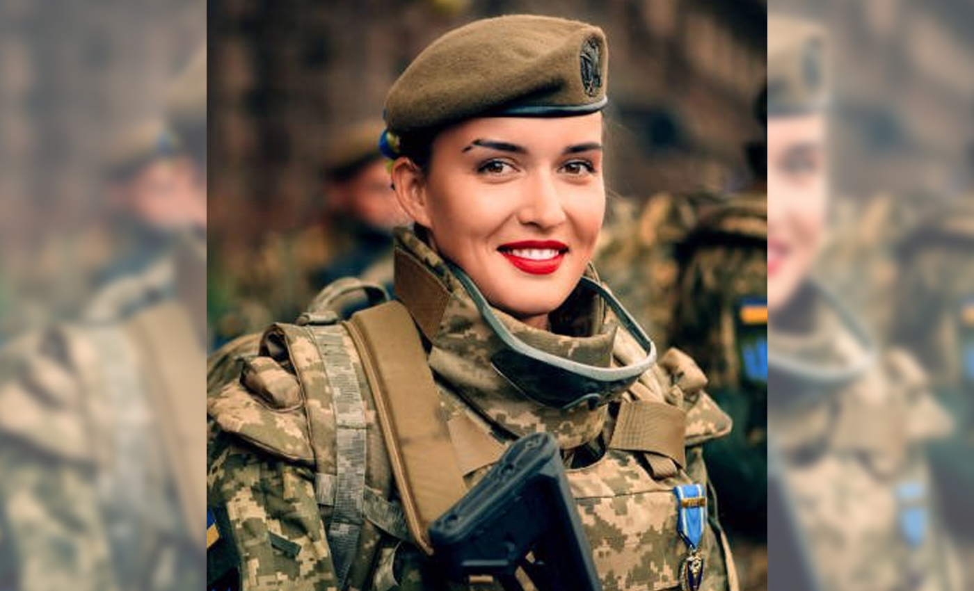 The wife of Ukraine's vice president joined the armed forces to fight against Russia's invasion.
