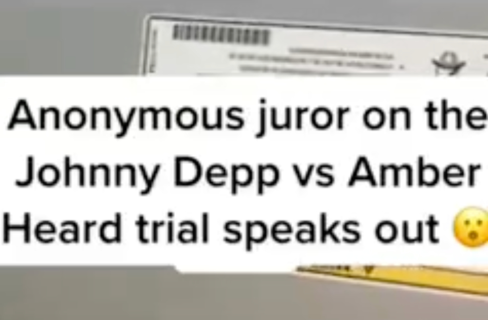 A juror in the Depp v. Heard case uploaded videos, sharing his account of the defamation trial.