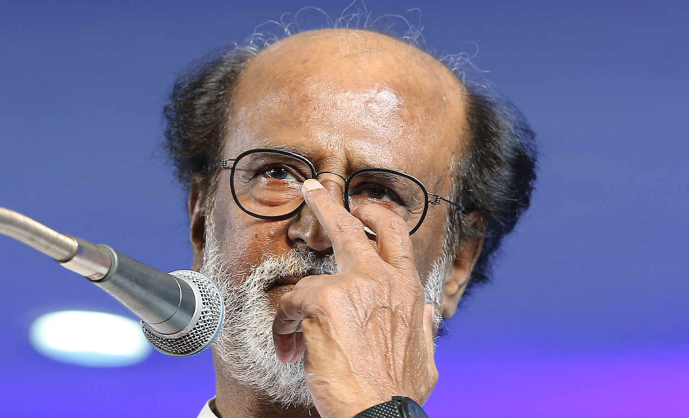 Rajinikanth: Anti-social elements led to violence in Tuticorin.