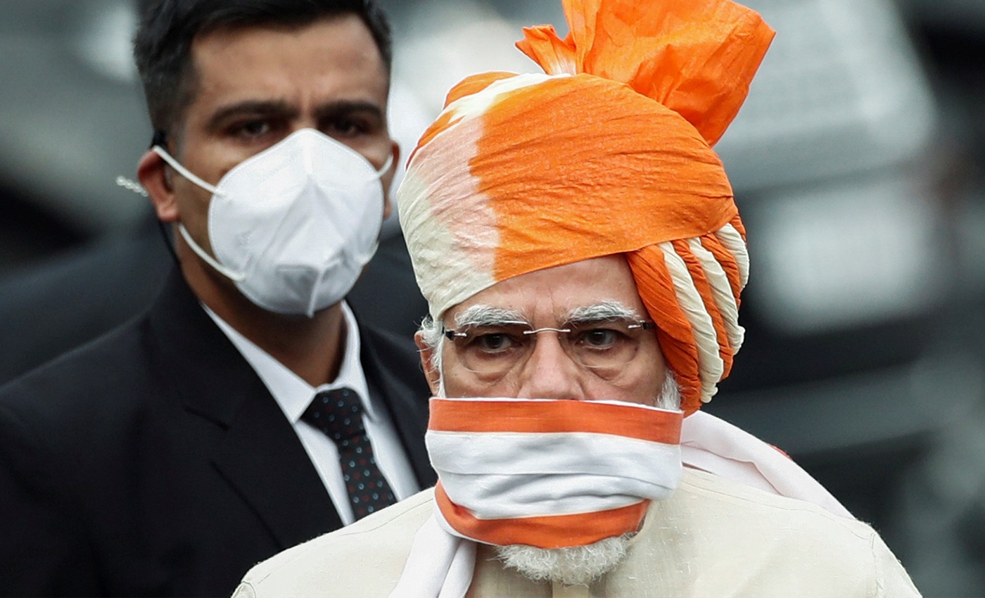 Prime Minister Narendra Modi developed the COVID-19 vaccine in India.