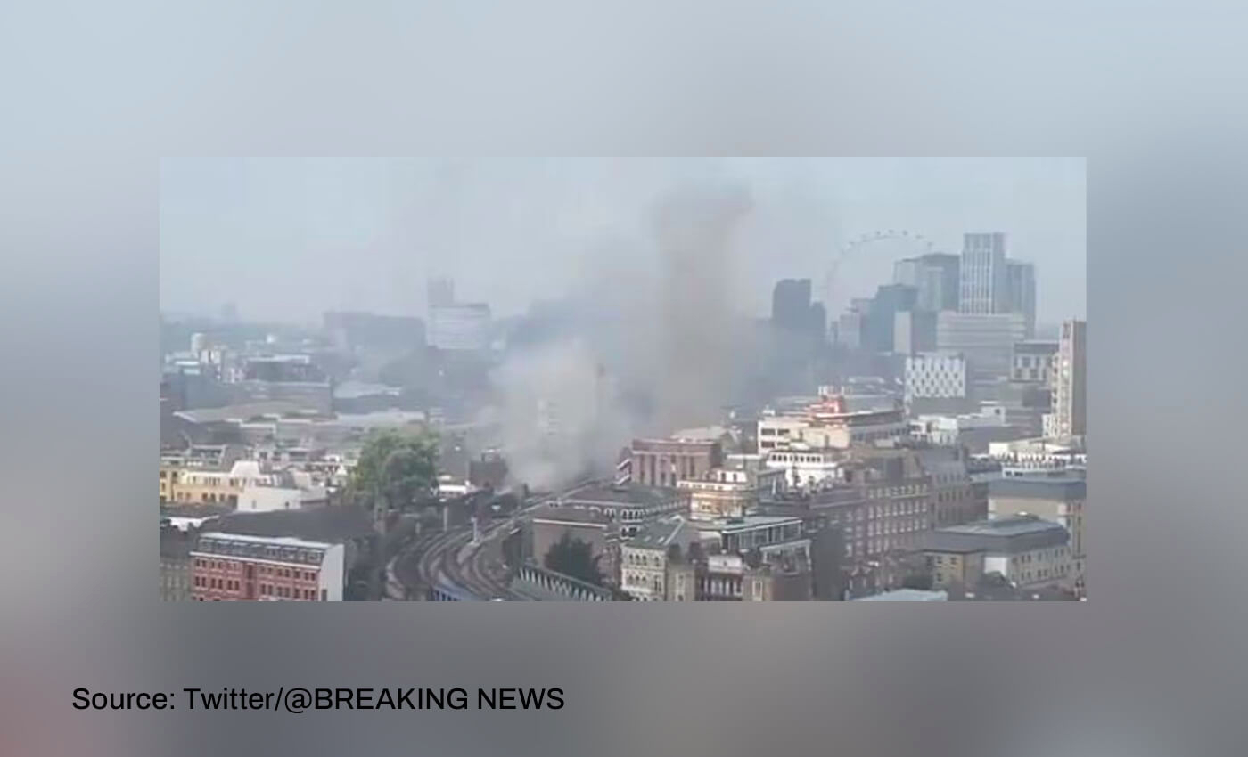 A video shows an explosion at a mosque in Kabul during evening prayers on August 17, 2022.