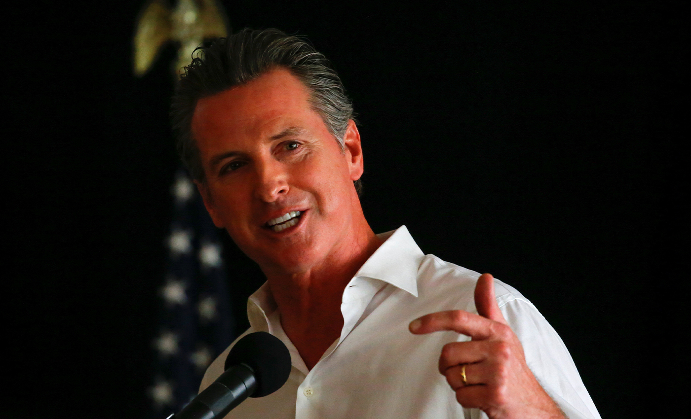 California Governor Gavin Newsom contracted Bell's Palsy after receiving a booster shot of the COVID-19 vaccine.