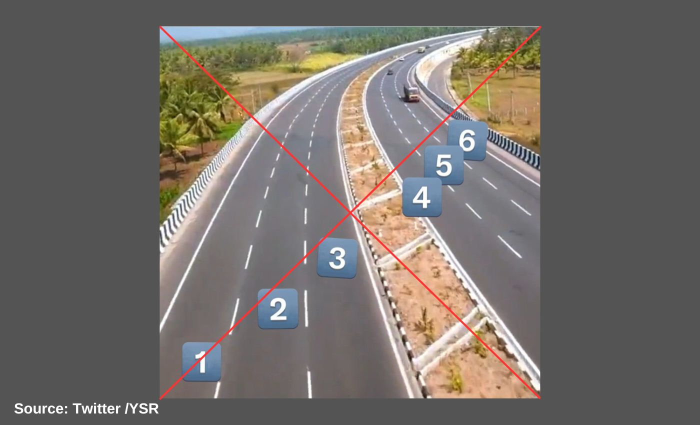 Karnataka Government has not built a ten, but a six-lane highway between Mysuru and Bengaluru.