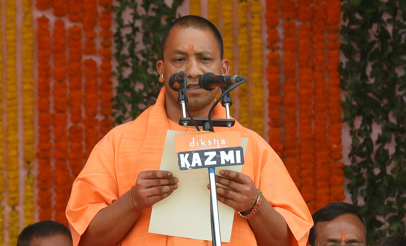 Rape protest is sedition and illegal, says Yogi Adityanath.