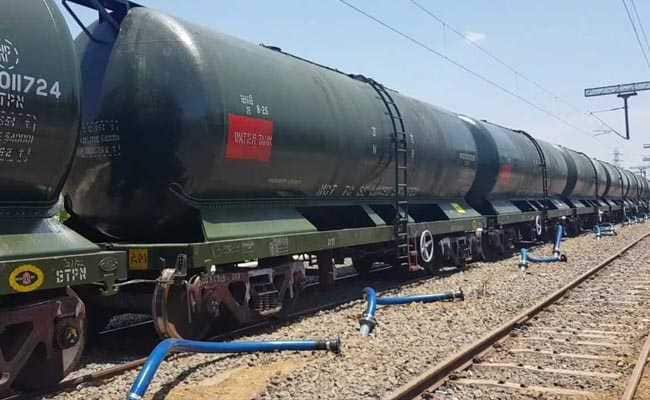 The first set of wagons of water train from Jolarpet with 2.5 million litres of water will reach Chennai on 12 July 2019.