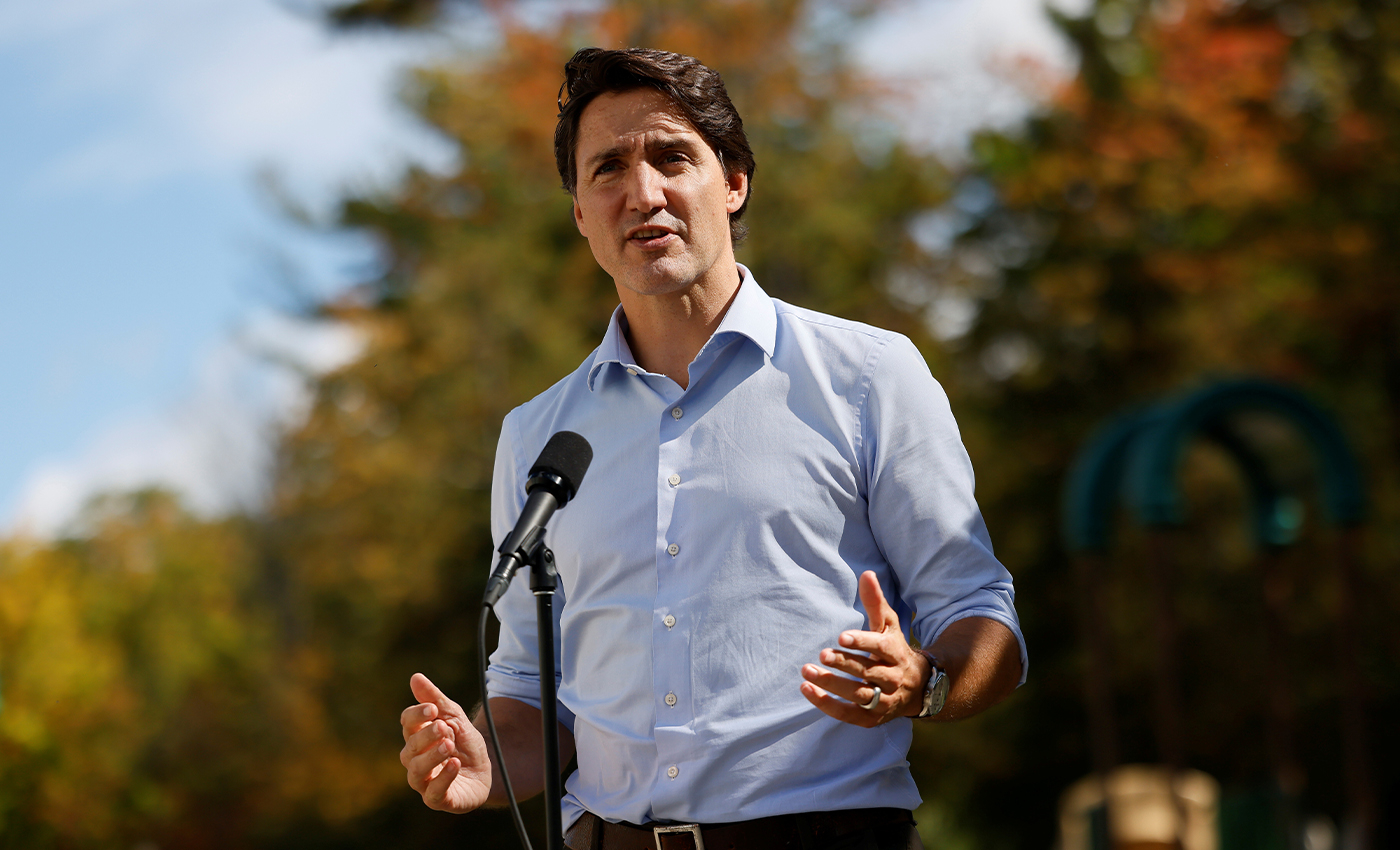 Canadian Prime Minister Justin Trudeau declares Martial Law.
